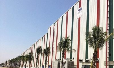 PEB Steel is the largest supplier of steel structures and structural frame for the VinFast automobile manufacturing complex